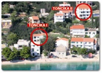 Apartmány Tončika II.