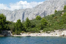Drašnice - nuda pláže