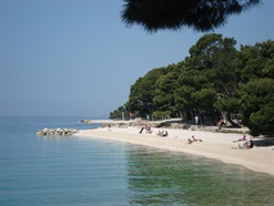 Brela - pláž v Soline