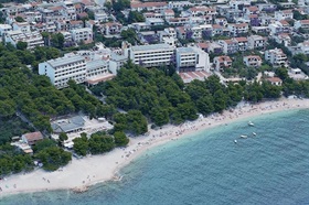 Hotel Biokovka - letecký pohled